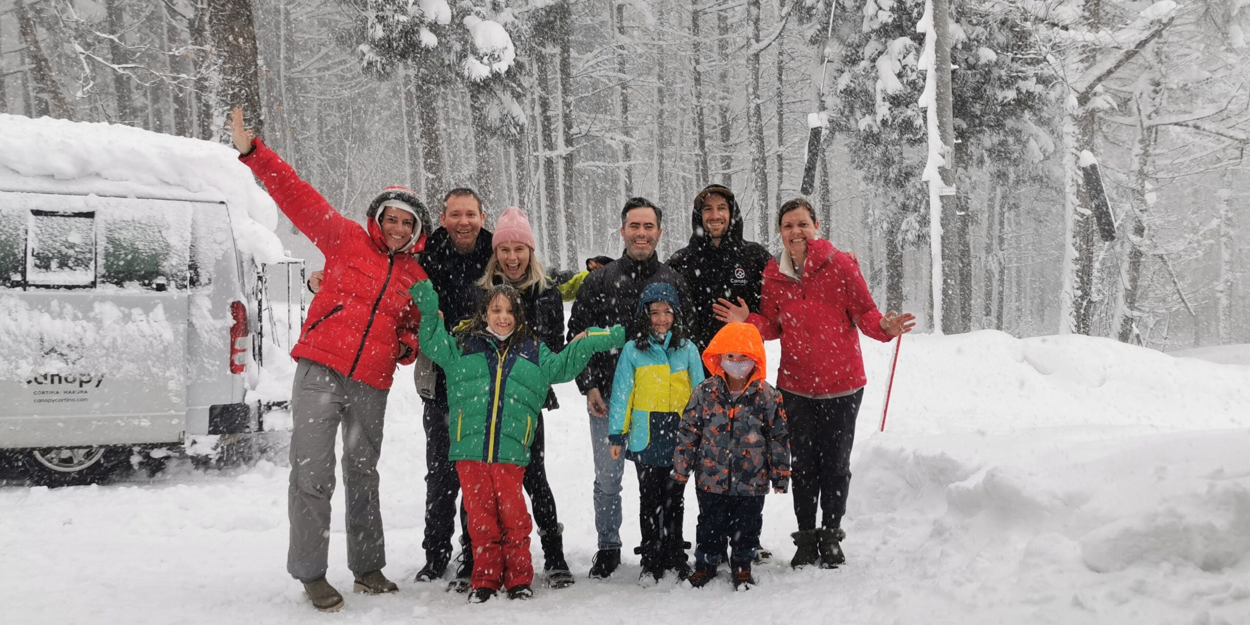 ski holiday - family